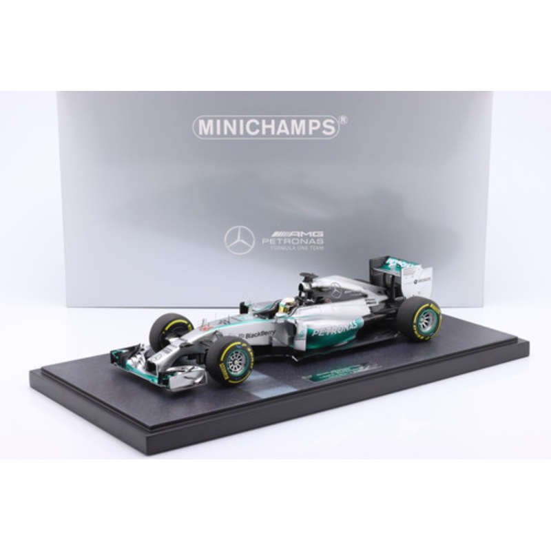 1/12 Minichamps 2014 Formula 1 Lewis Hamilton Mercedes F1 W05 #44 Formula 1 World Champion Car Model