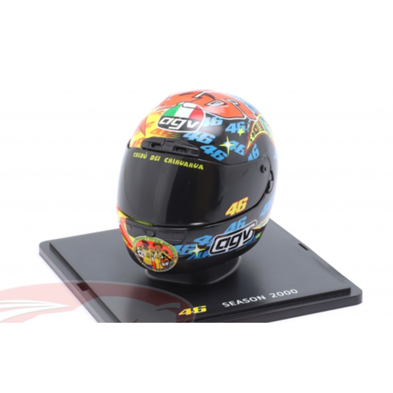 1/5 Spark 2000 Valentino Rossi #46 2nd 500ccm MotoGP Helmet Model
