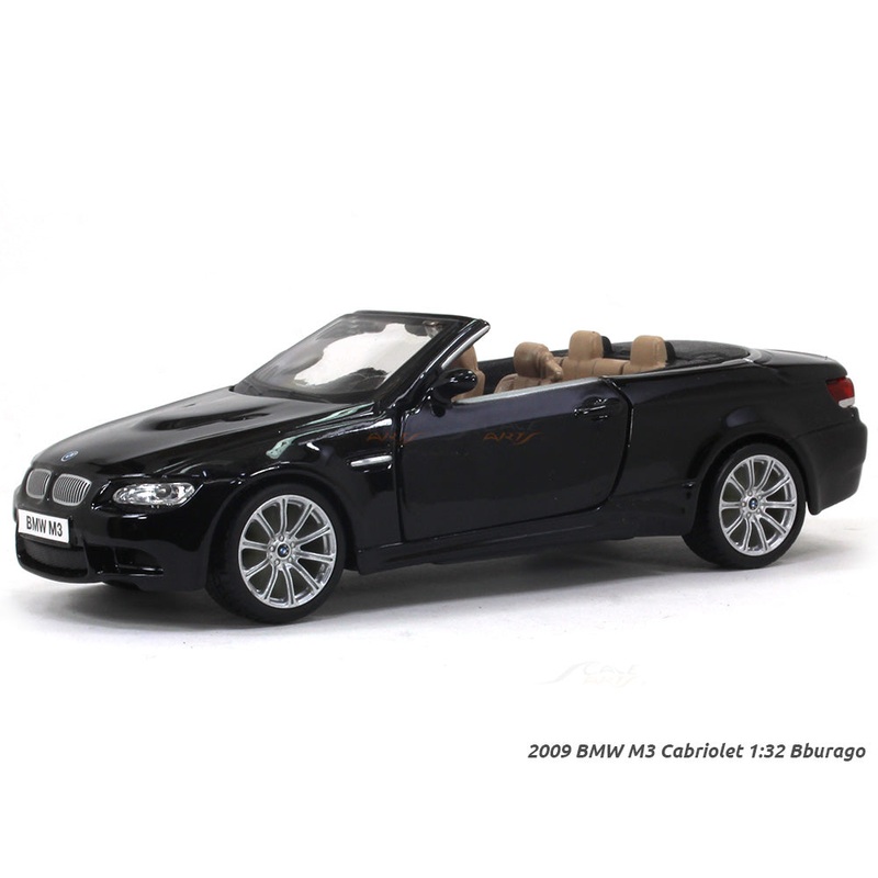 2009 BMW M3 Cabriolet 1:32 Bburago diecast Scale Model Car