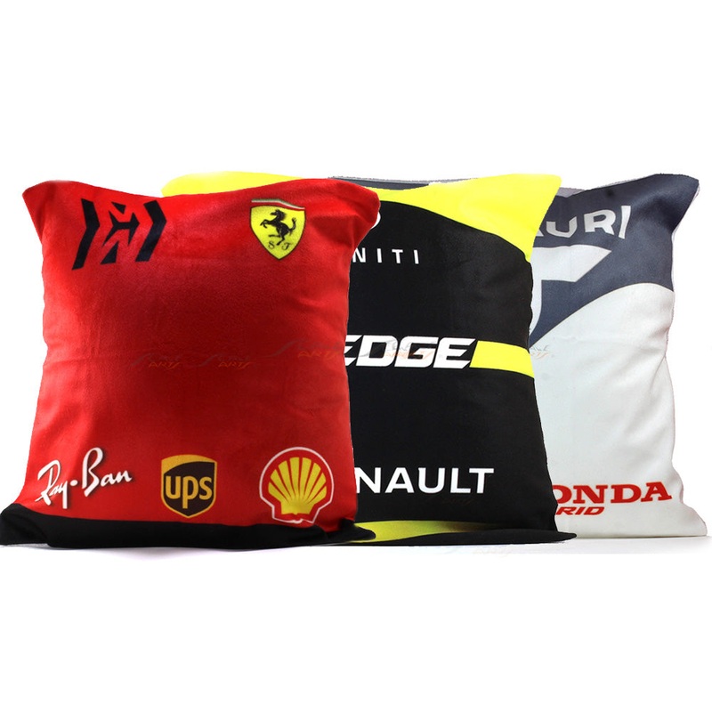 Ferrari Renault Alpha Tauri Pillow set of 3