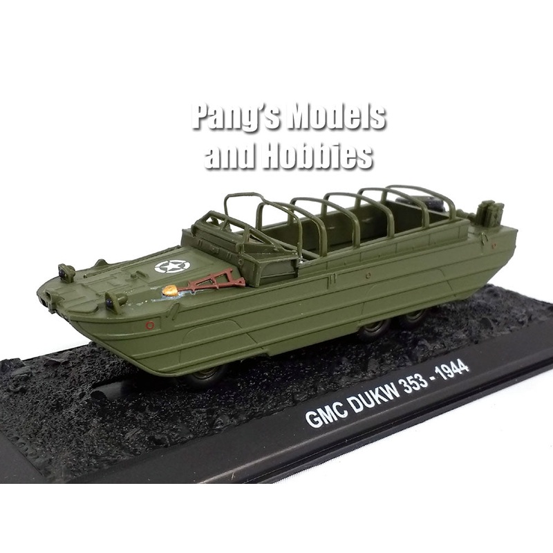 GMC DUKW (Duck) Amphibious Truck 1/72 Scale Diecast Metal Model by Amercom