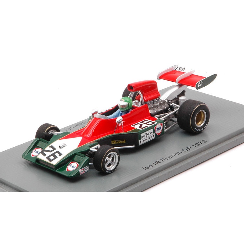ISO IR HENRI PESCAROLO 1973 N.26 FRENCH GP 1:43