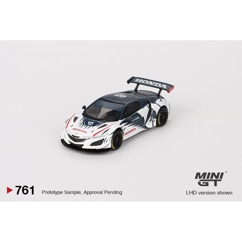 Mini GT 1:64 Honda NSX GT3 EVO Alpha Tauri Yuki Tsunoda 2023 MGT00761