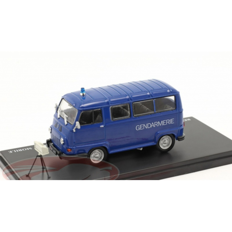 1/43 Hachette 1978 Renault Estafette 800 Gendarmerie Mobile Radar Car Model