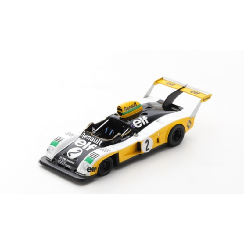 1/43 Spark 1976 Renault Alpine A442 #2 300km Nrburgring Renault Sport Patrick Depailler Car Model