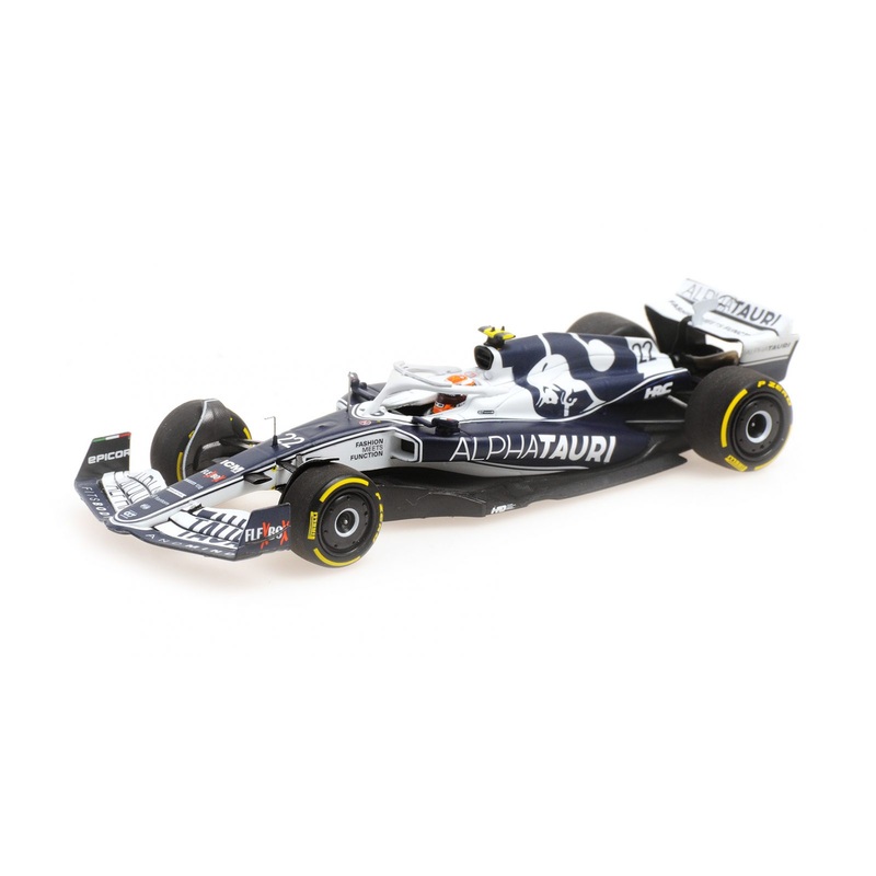 AlphaTauri - AT03 n.22 (2022) 1:43  - Bahrain GP - Yuki Tsunoda - Minichamps