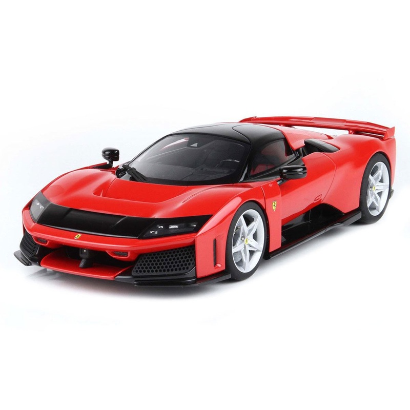 BBR 2024 Ferrari F80 Rossa Corsa (Red) and Black WITH DISPLAY 1:18