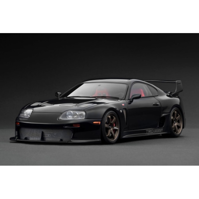 1/18 IG Ignition Model Toyota Supra (A80) TRD 3000GT (Black) Car Model