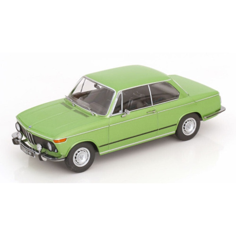 1/18 KK-Scale 1974 BMW L 2002 tii 2. Series (Green Metallic) Diecast Car Model