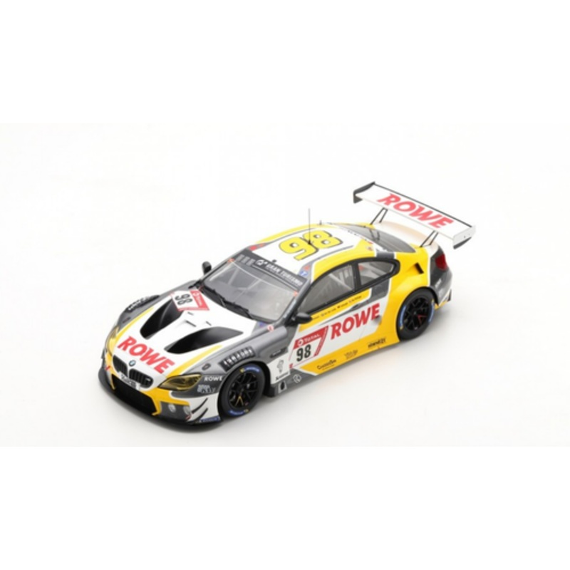 1/18 Spark BMW M6 GT3 No.98 ROWE RACING 2nd 24H Nrburgring 2021 C. De Phillippi - M. Tomczyk - S. van der Linde - M. Wittmann Resin Car Model Limited 300