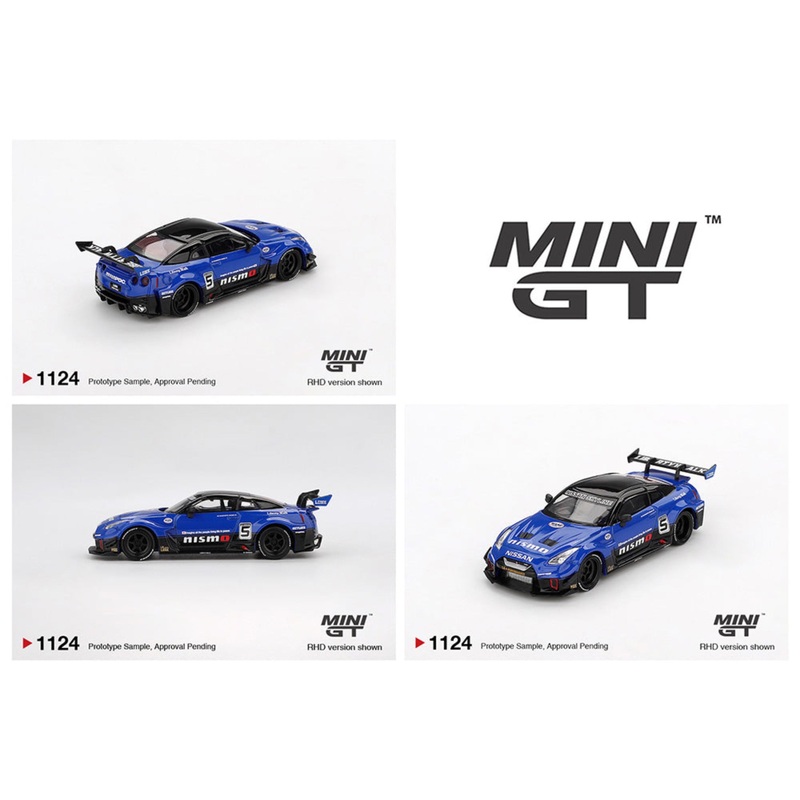 [Preorder] MINIGT 1:64 LB-Silhouette WORKS GT NISSAN 35GT-RR Ver.2  Blue- Mijo Exclusives MGT01124-BL
