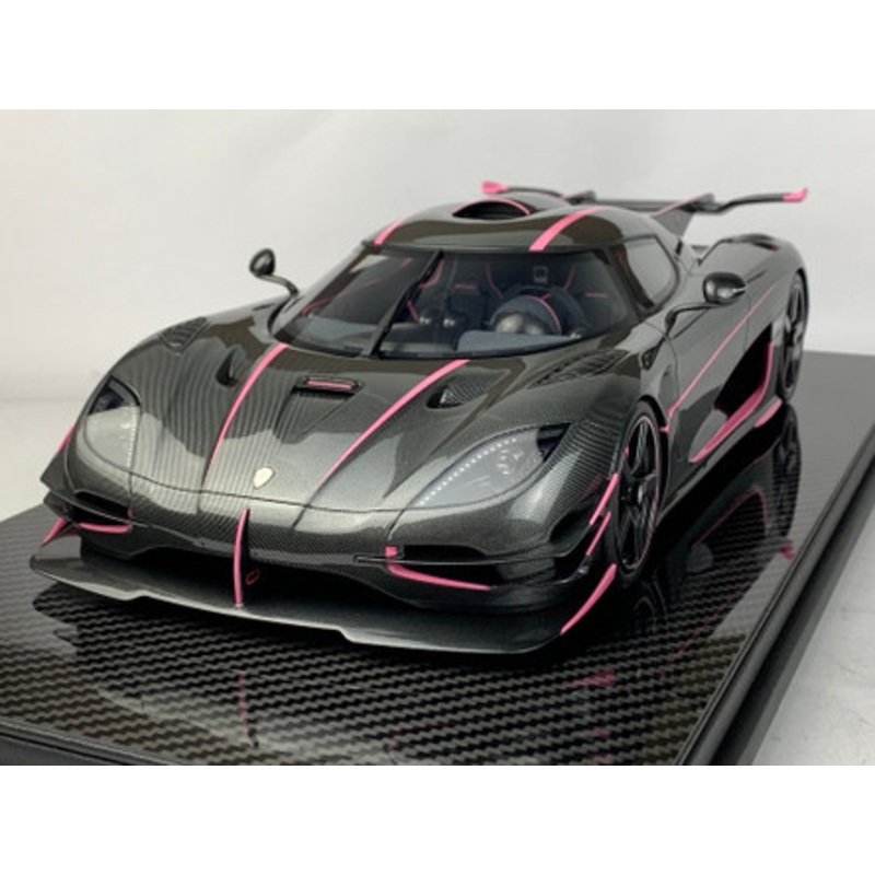 1/12 Frontiart Koenigsegg One:1 (Carbon Pink) Resin Car Model
