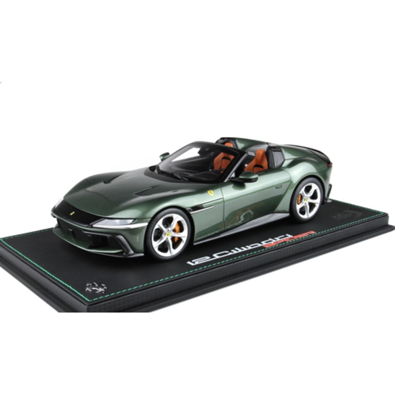 1/18 BBR Ferrari 12 Cilindri Spider (Green Tuscany) Car Model
