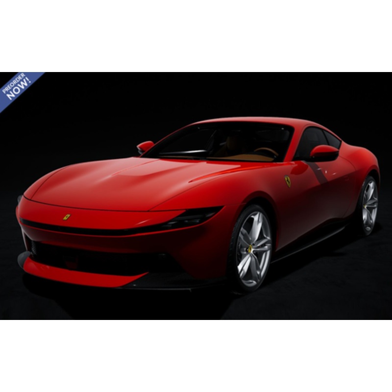 1/18 BBR Ferrari Amalfi (Rosso Corsa Red) Car Model