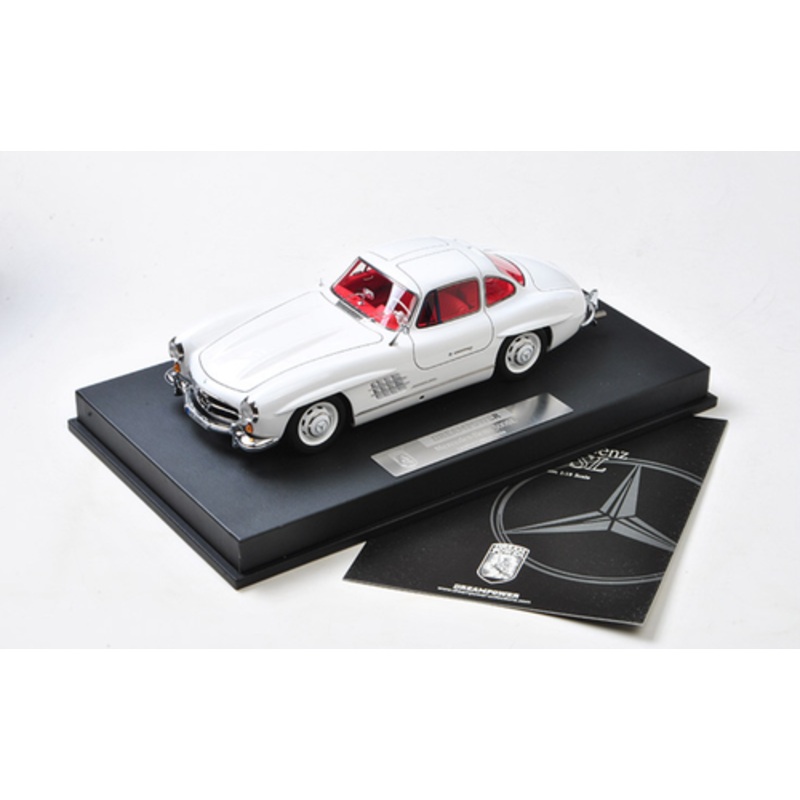 1/18 DreamPower Mercedes-Benz Mercedes MB 300 SL 300SL (White) Car Model Limited 98