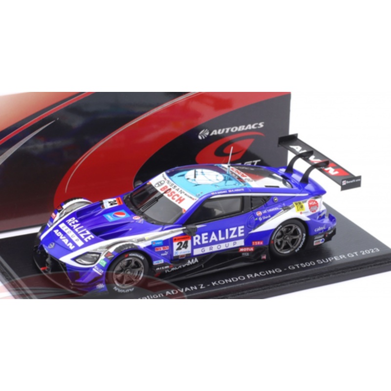 1/43 Spark 2023 REALIZE Corporation ADVAN Z No.24 KONDO  RACING  GT500 SUPER GT Daiki Sasaki - Kohei Hirate Resin Car Model