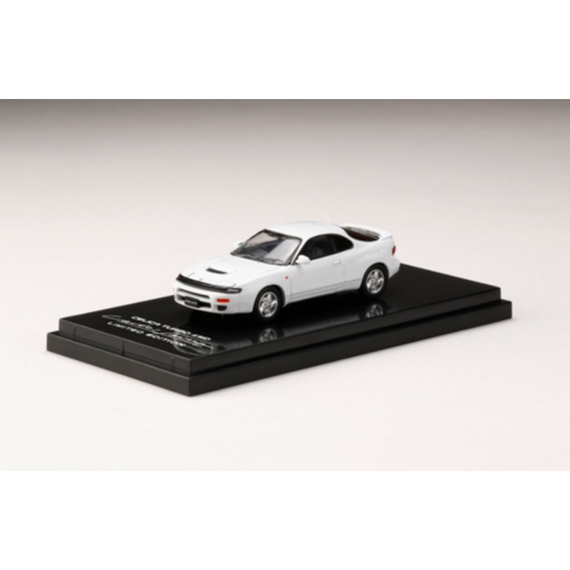 1/64 Hobby Japan TOYOTA CELICA TURBO 4WD CARLOS SAINZ (RHD) White Diecast Car Model