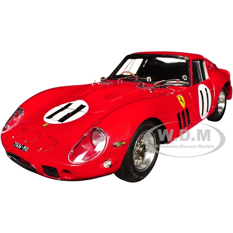 Ferrari 250 GTO #11 John Surtees - Mike Parkes "Maranello Concessionaires" 2nd Place "Paris 1000 Kilometres" (1962) Limited Edition to 2000 pieces Worldwide 1/18 Diecast Model Car by CMC