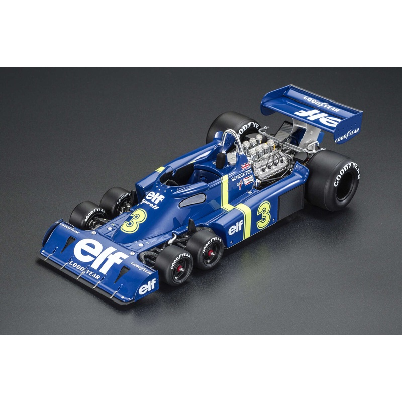 Tyrrell P34 1:18 #3 1976 - Jody Scheckter Monaco GP GP089C - GP Replicas