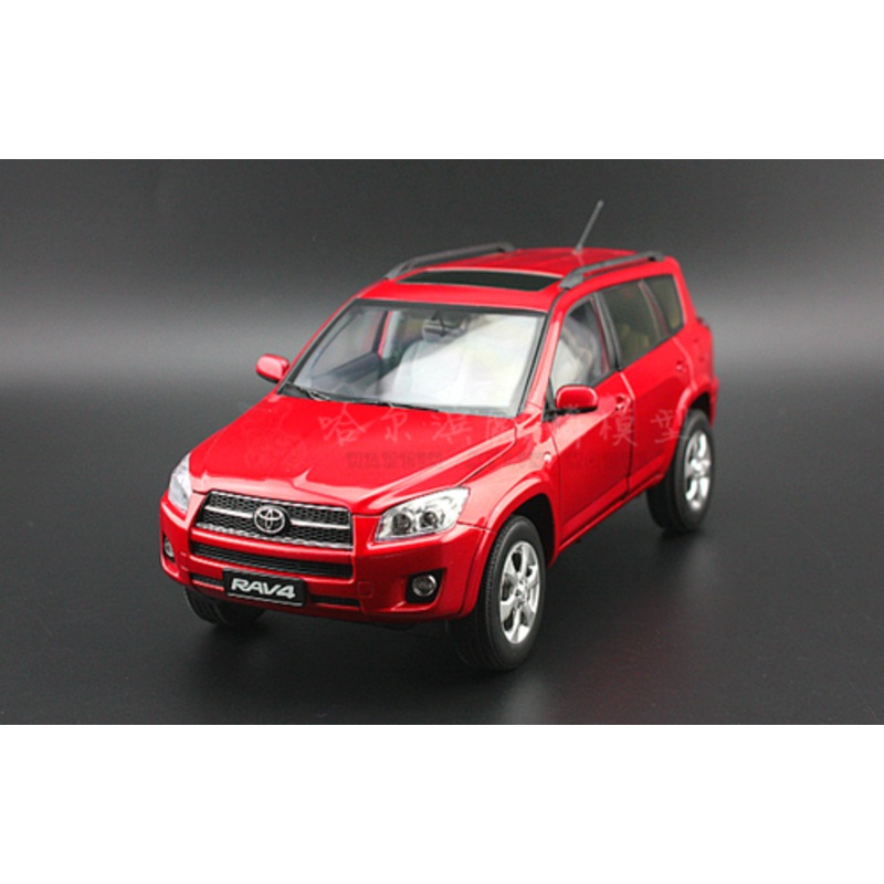 1/18 Dealer Edition Toyota RAV4 RAV 4 3rd Generation (XA30; 20052016) (Red) Diecast Car Model