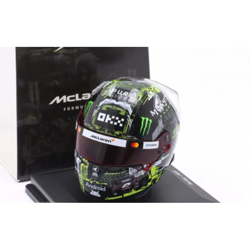 1/43 Spark 2025 Formula 1 McLaren Formula 1 Team Lando Norris 2025 Test Helmet Model