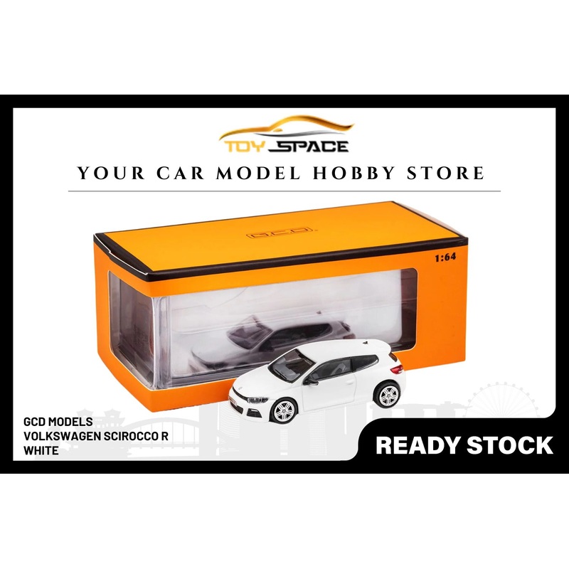 [GCD] 1/64 Volkswagen Scirocco R - White