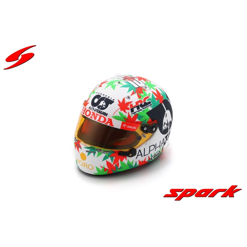Yuki Tsunoda - Helmet 1:5 (2023) - Italian GP - Spark