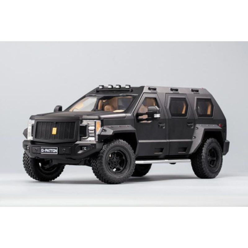 1/18 G-Patton George S. Patton SUV (Black) Diecast Car Model