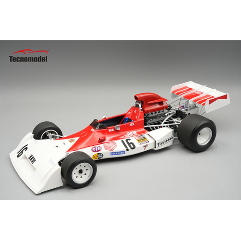 1/18 Tecnomodel BRM P160E 1973  Spain GP Driver: Niki Lauda Car #16 Limited Edition Car Model