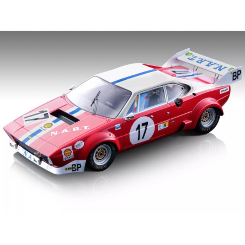 1/18 Tecnomodel Ferrari 308 GTB4 LM Le Mans 24h 1975 Car #17 Driver: Gagliardi - Cluxton Limited Edition Car Model