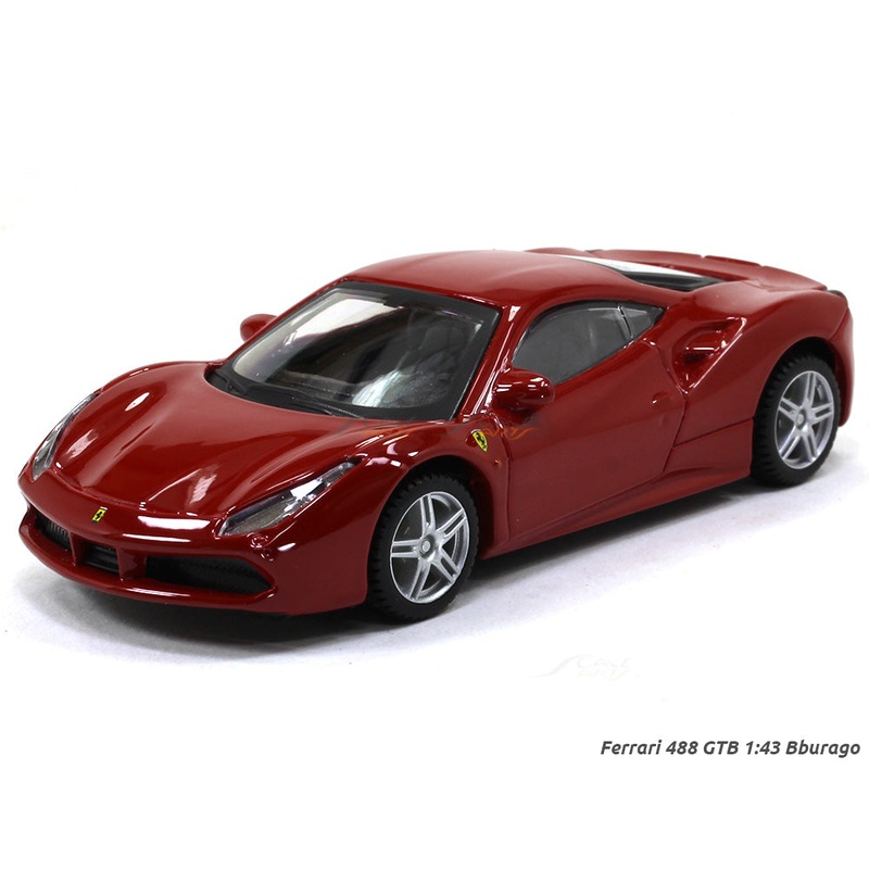 Ferrari 488 GTB 1:43 Bburago diecast Scale Model car