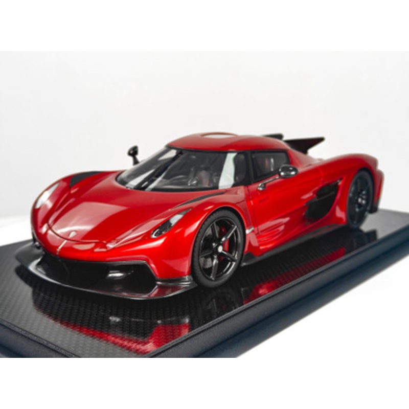 1/18 Frontiart Koenigsegg Jesko Absolut 7392 Apple Red Car Model Limited 199 Pieces