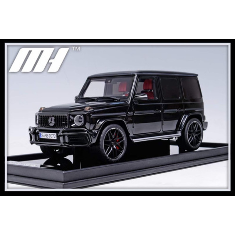1/18 Motorhelix Mercedes-Benz Mercedes G63 AMG (Gloss Black) Resin Car Model  Limited 99 Pieces
