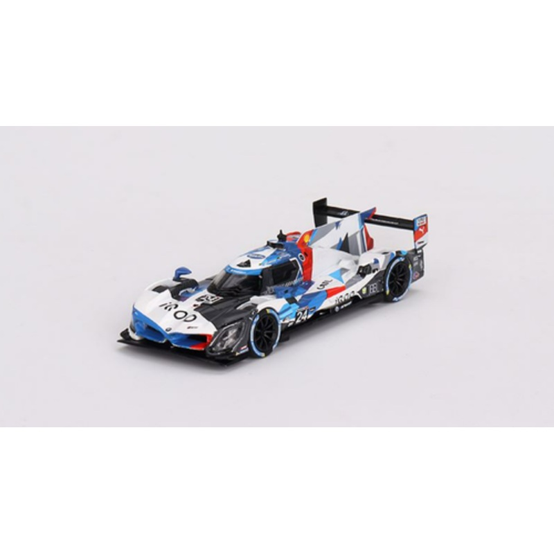 1/64 Mini GT BMW M Hybrid V8 GTP #24 BMW M Team RLL 2023 IMSA Daytona 24 Hrs Diecast Car Model