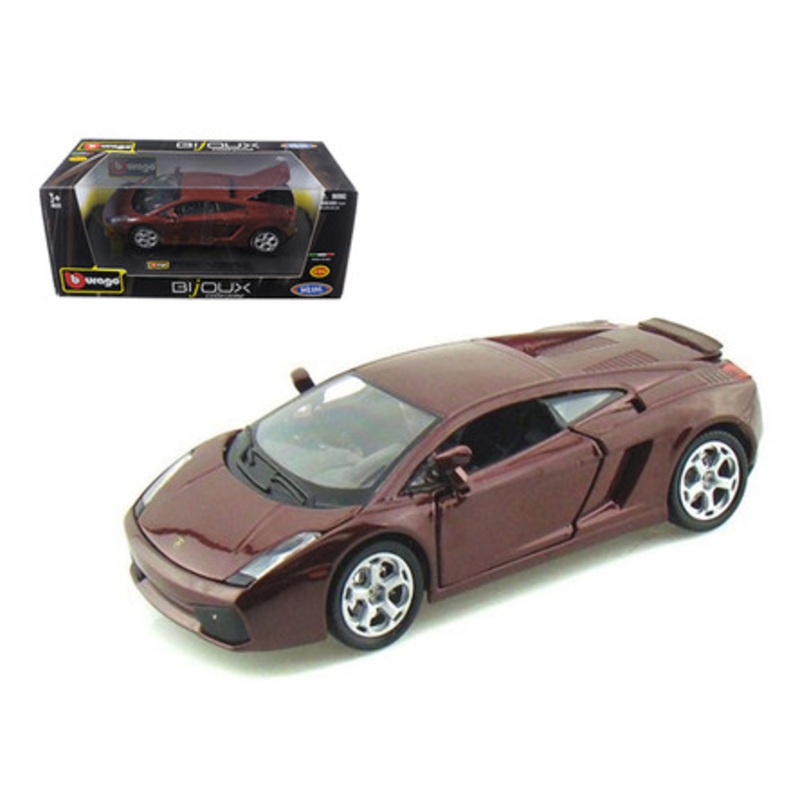 Lamborghini Gallardo Burgundy 1/24 Diecast Car Model by Bburago