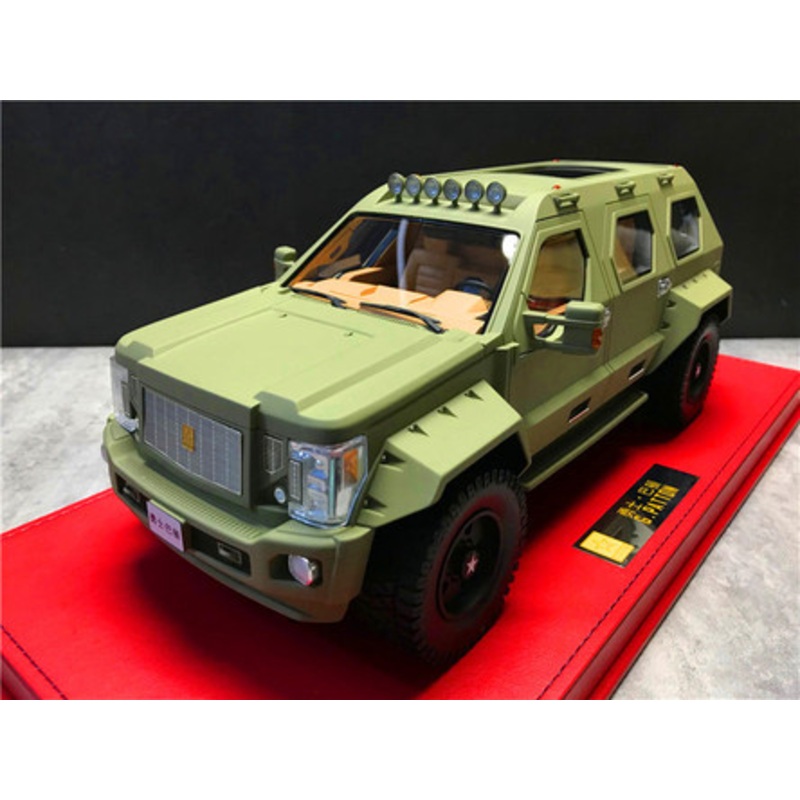 1/18 Dealer Edition G-Patton George S. Patton SUV (Green) Resin Enclosed Resin Car Model