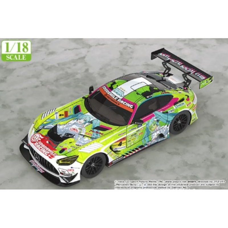 1/18 Goodsmile 2022 Mercedes-AMG Team Hatsune Miku Car Model