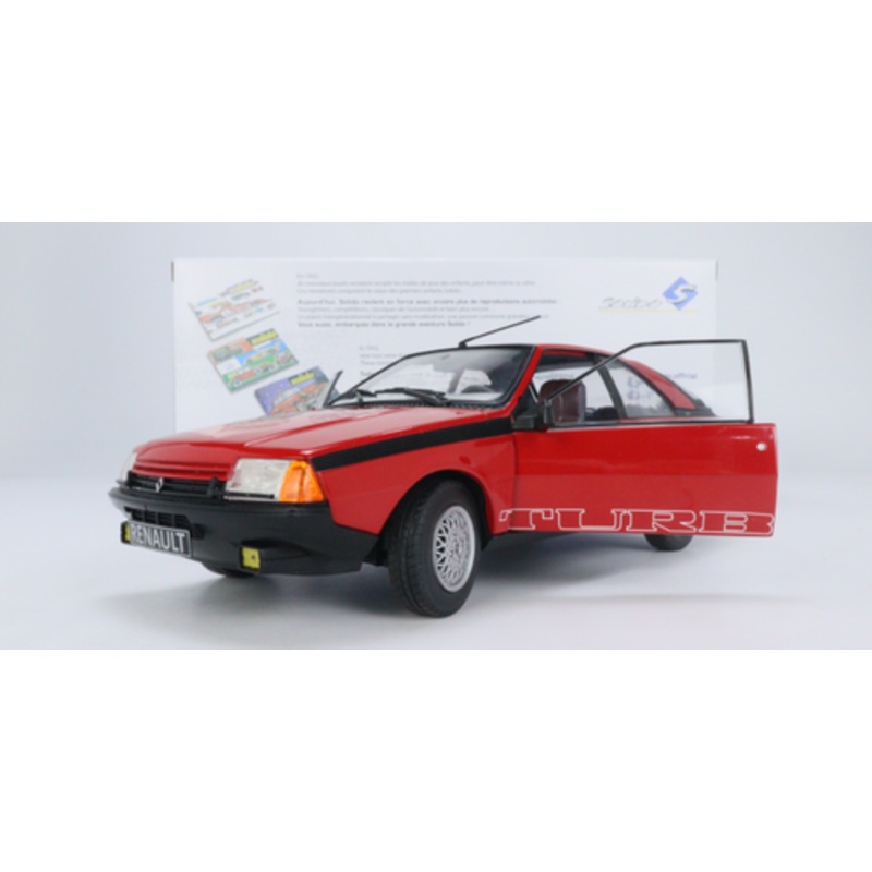 1/18 Solido 1980 Renault Fuego Turbo (Red) Diecast Car Model
