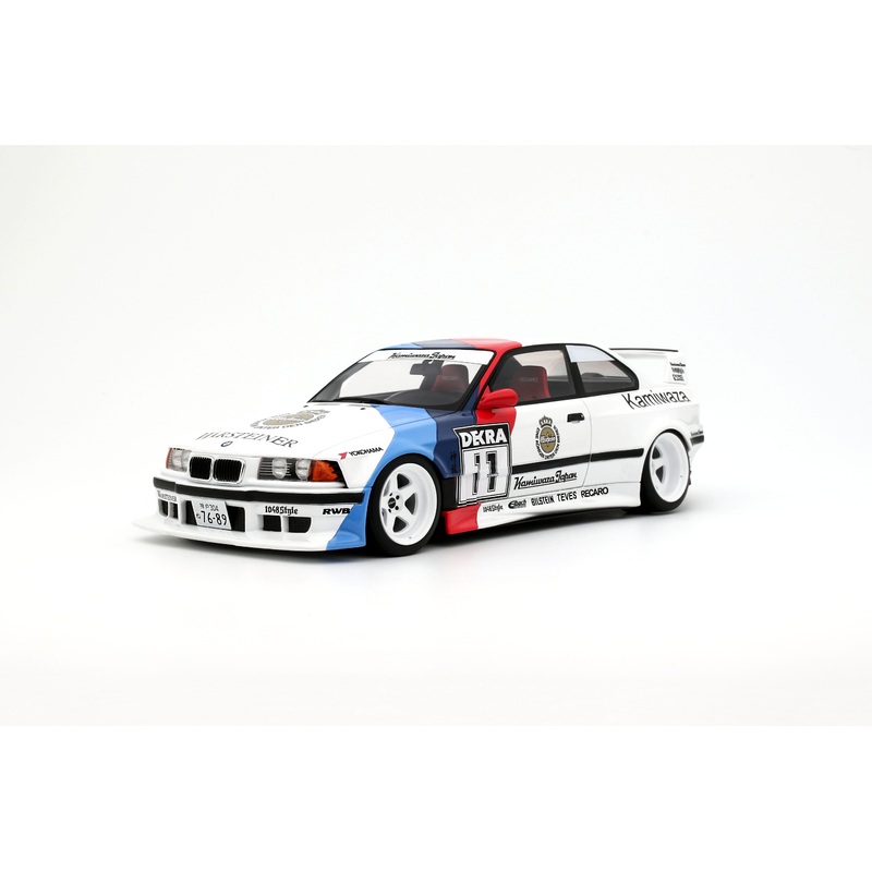 [Preorder] OttO 1:18 BMW E36 KHYZYL SALEEM WHITE 2024 OT1176