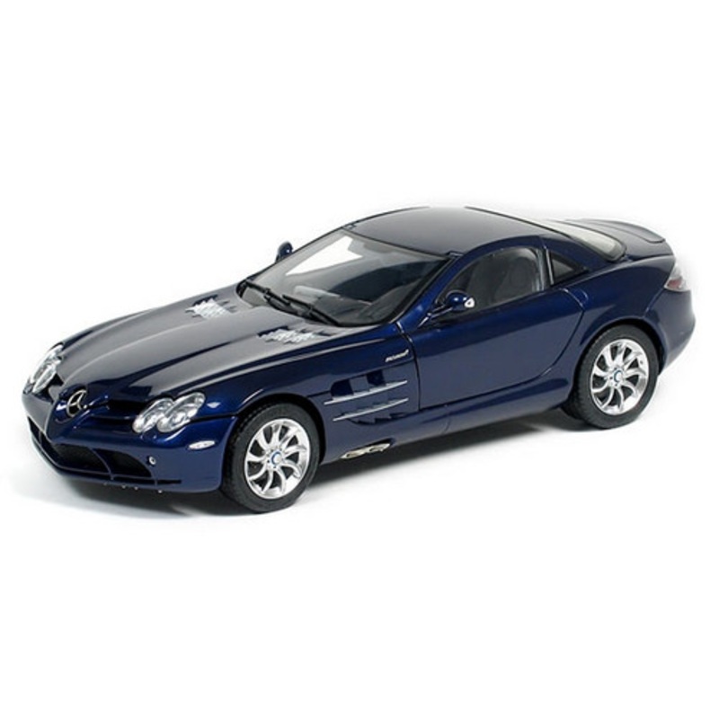 RARE 1/18 CMC Mercedes-Benz Mercedes MB 2003 SLR (Blue) Diecast Car Model