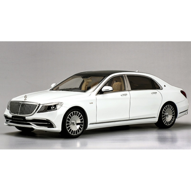 1/18 Almost Real Almostreal Mercedes-Benz MB Mercedes Maybach S650 (White) Diecast Car Model