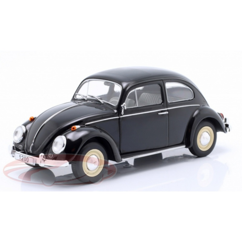 1/24 WhiteBox Volkswagen VW Kfer 1200 (Black) Diecast Car Model