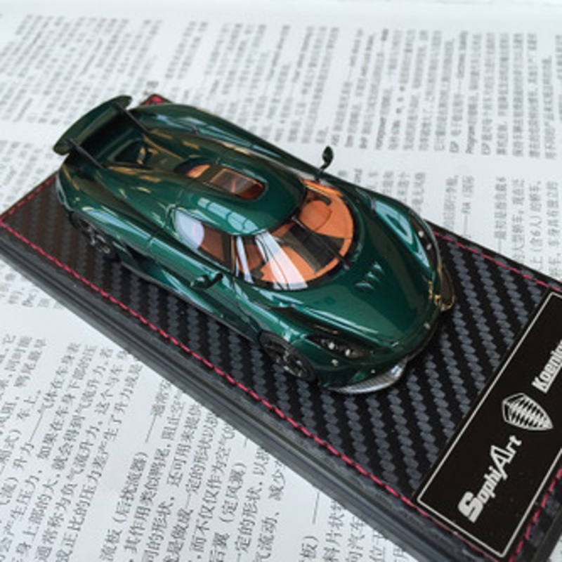 1/43 Frontiart Sophiart Koenigsegg Regera (Green) Car Model