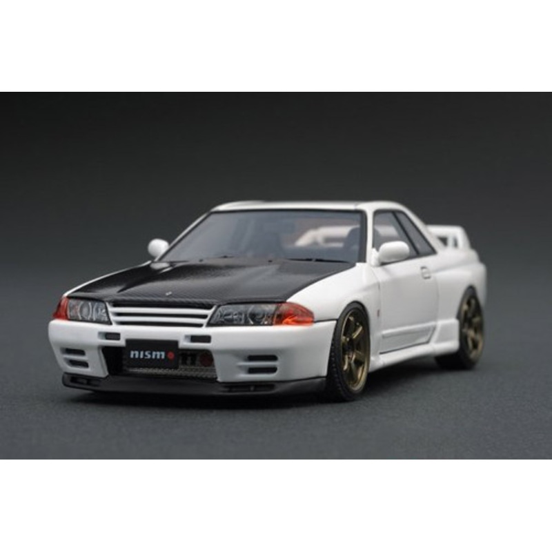 1/43 IG Ignition Model Nissan Nismo R32 GT-R GTR S-Tune (White) Car Model