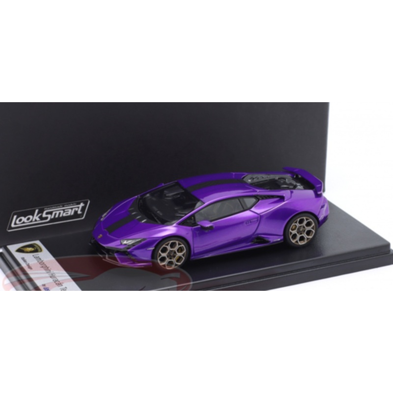 1/43 LookSmart 2022 Lamborghini Huracan Tecnica (Purple) Car Model