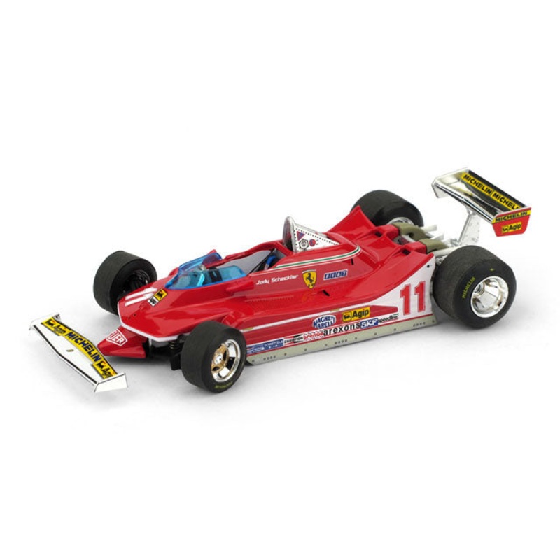 FERRARI 312 T4 J.SCHECKTER 1979 N.11 WORLD CHAMPION RUOTE STERZANTI 1:43