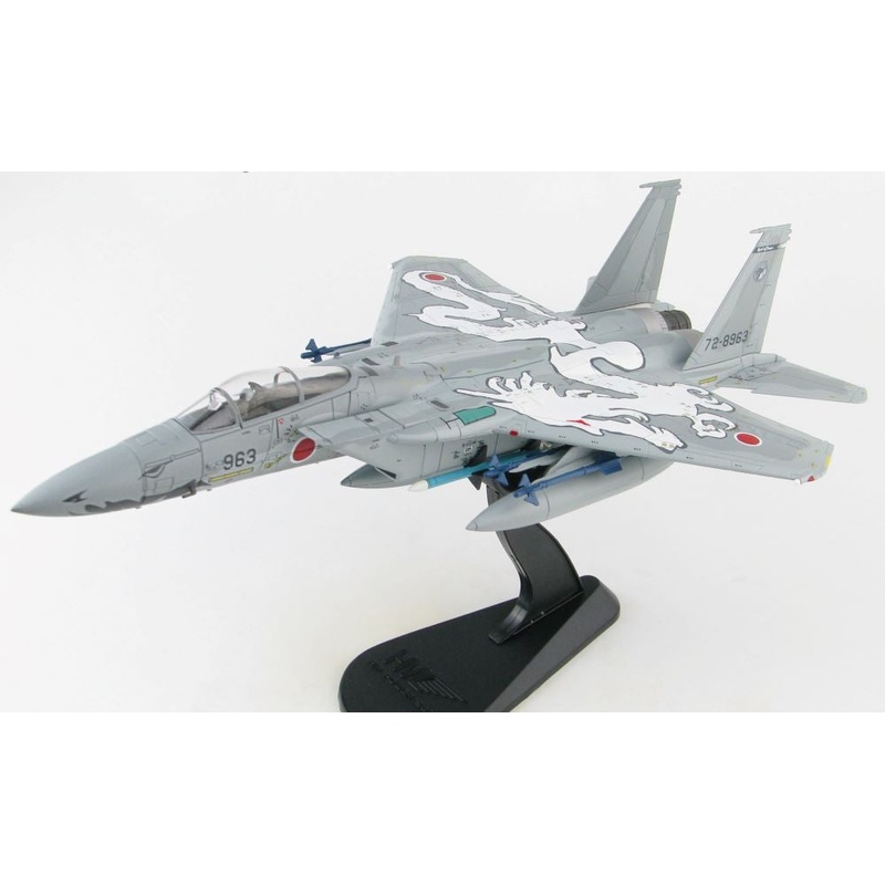 Mitsubishi F-15J (F-15) Eagle Japan "White Dragon" 1/72 Scale Diecast Metal Model by Hobby Master