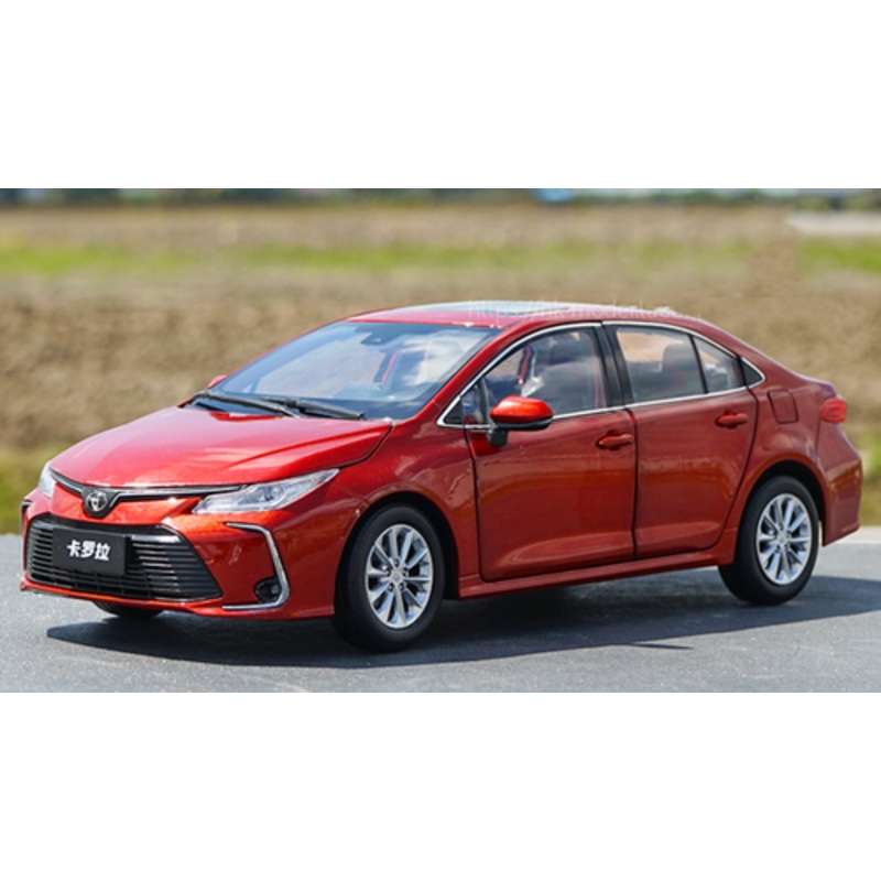 1/18 Dealer Edition 2019 Toyota Corolla (Red) Diecast Car Model