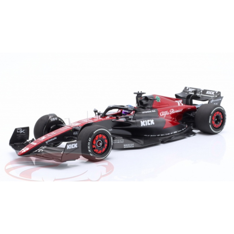 1/18 Minichamps 2023 Formula 1 Valtteri Bottas Alfa Romeo C43 #77 Australia GP Car Model