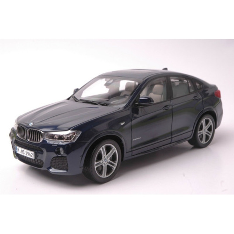 1/18 Paragon BMW X4 F26 (20142018) (Blue) Diecast Car Model